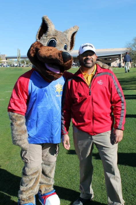 Posa mascot first tee dream day pic 1