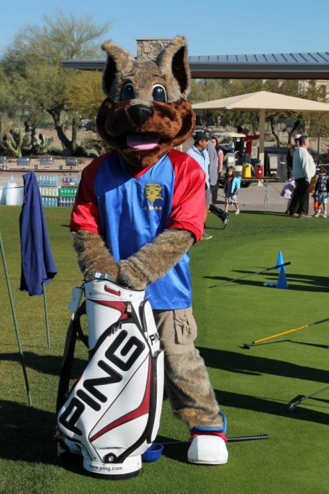 Posa mascot first tee dream day pic 2