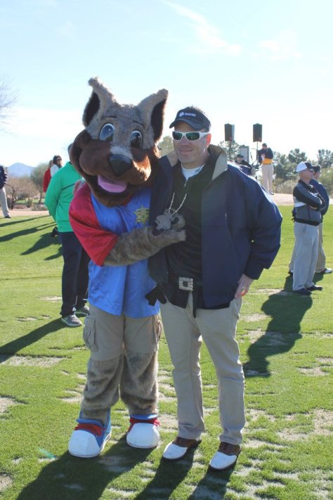 Posa mascot first tee dream day pic 3