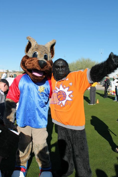 Posa mascot first tee dream day pic 5